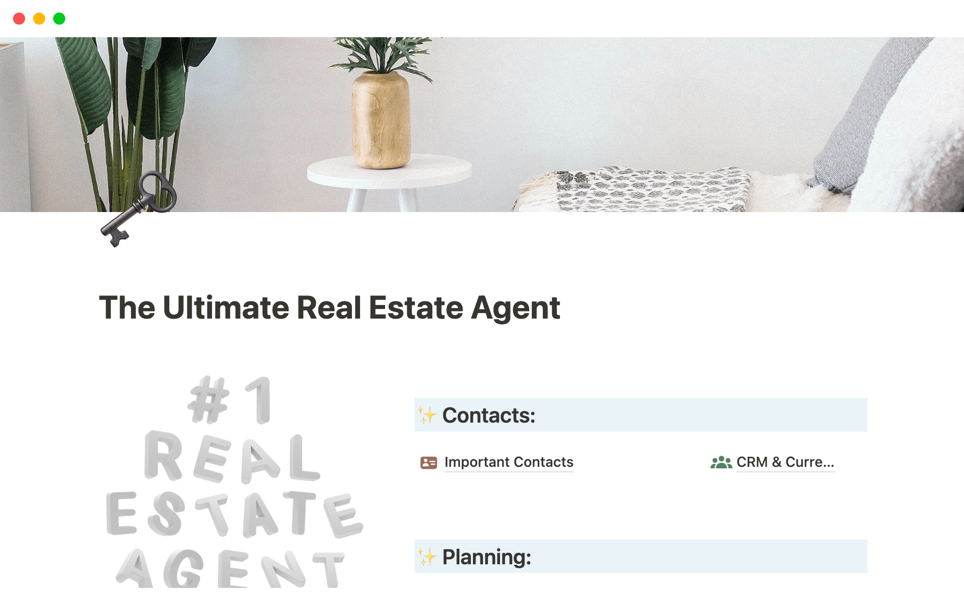 A template preview for Ultimate Real Estate Agent